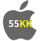 Aplicativo 55KK para iOS
